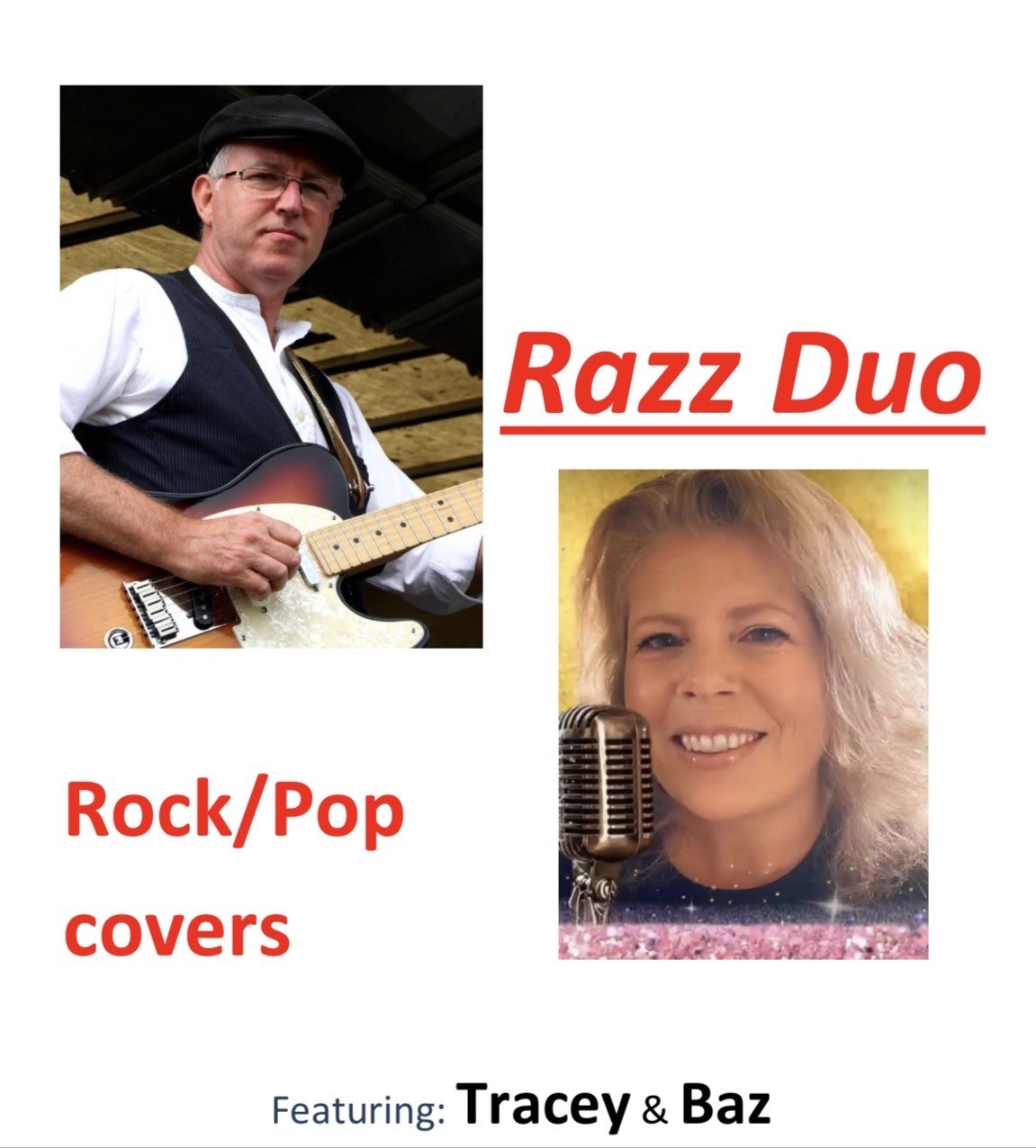 Tracey and Baz hosting Open Mic night at Hemnall Social Club
